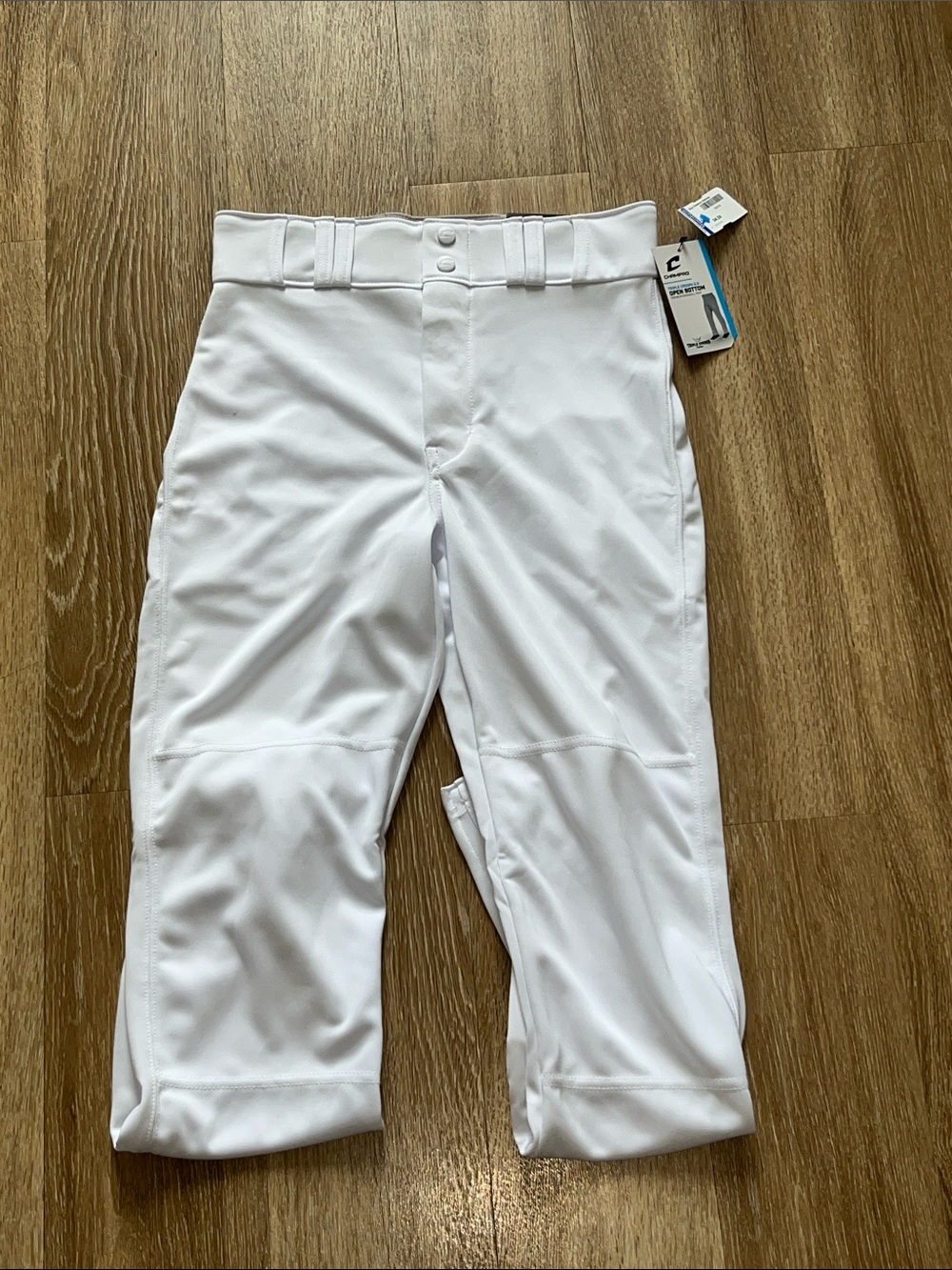 Champro White Athletic Baseball Pants - Size S